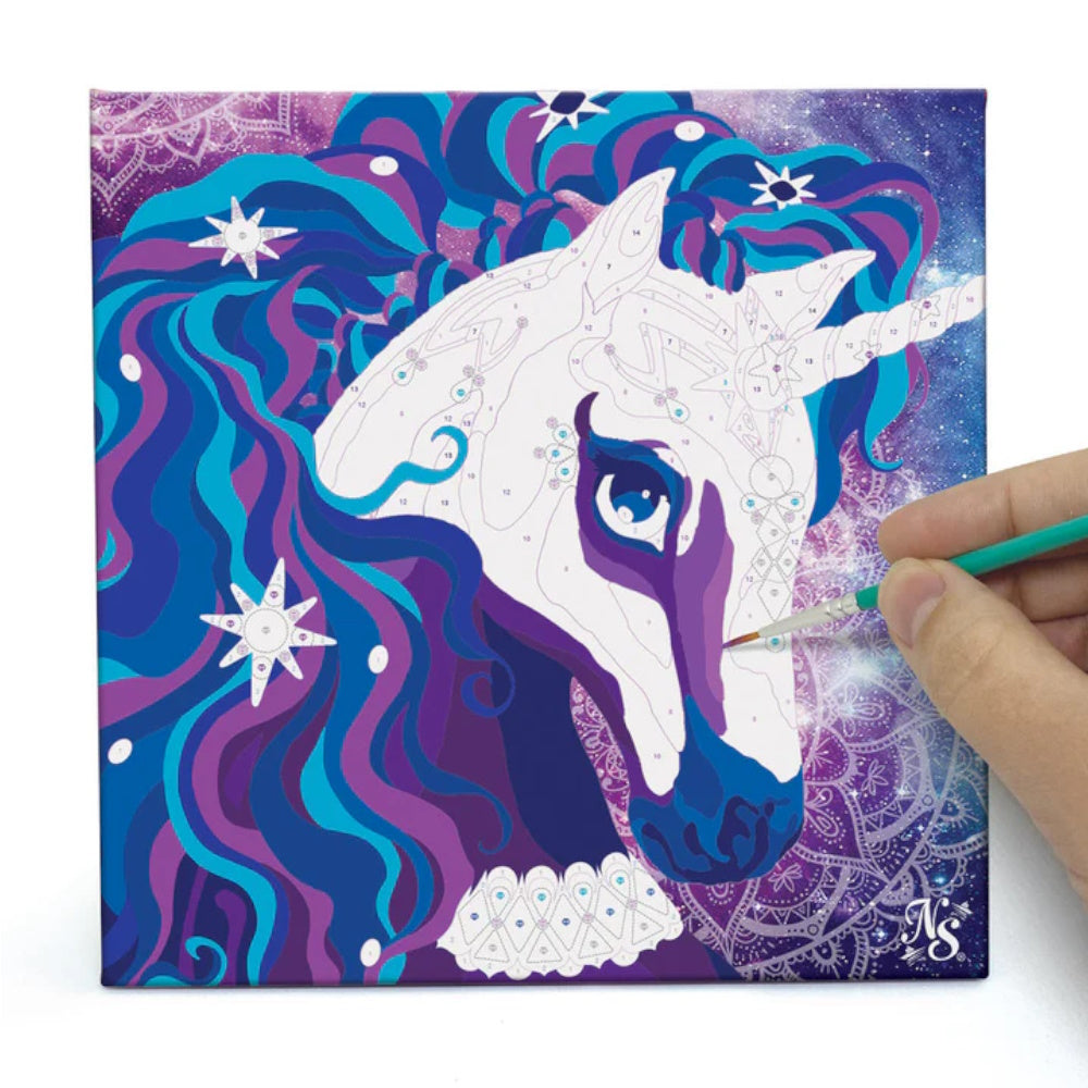 Nebulous Stars - Paint-by-Numbers: Nebulia and Horse