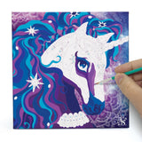 Nebulous Stars - Paint-by-Numbers: Nebulia and Horse