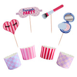 Pamper Party Food Cups & Picks 12pk