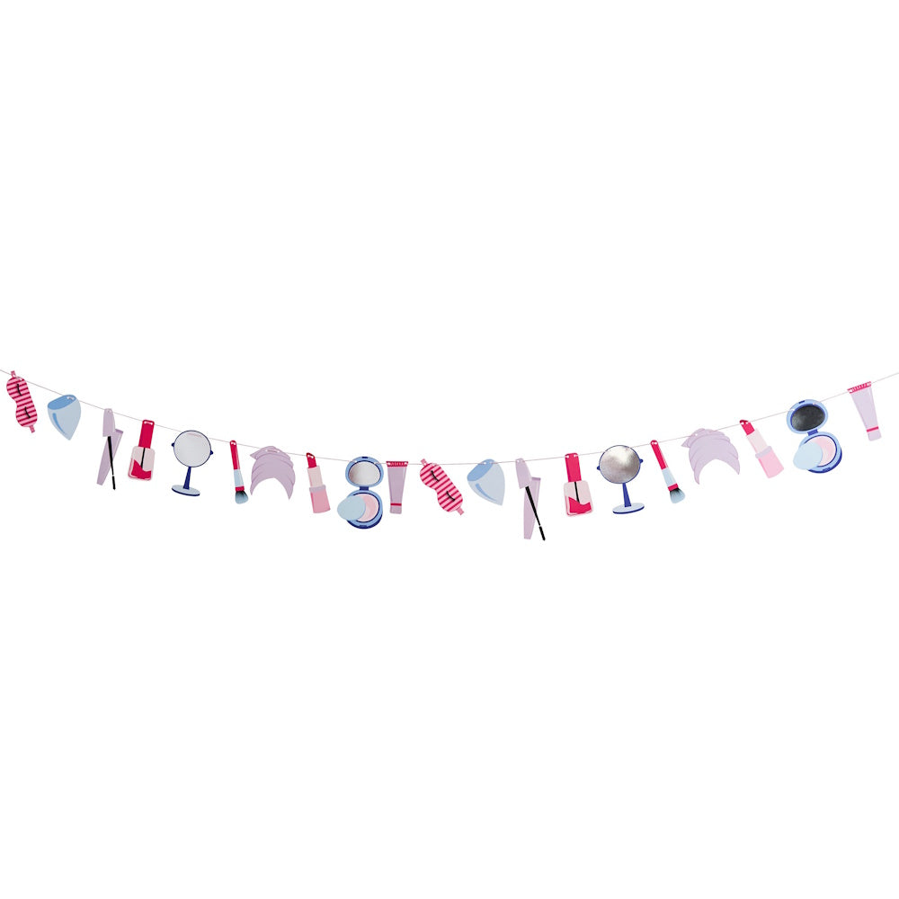 Pamper Party Make-Up Garland