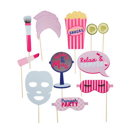 Pamper Party Photo Props