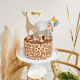 Party Animals Cake Topper Set
