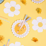 Party Deco Daisy Napkins 12pk