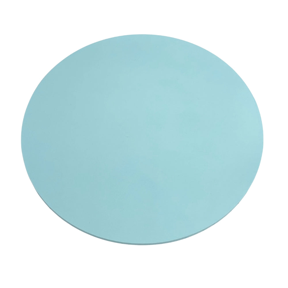 Pastel Blue Round Masonite Board 10in