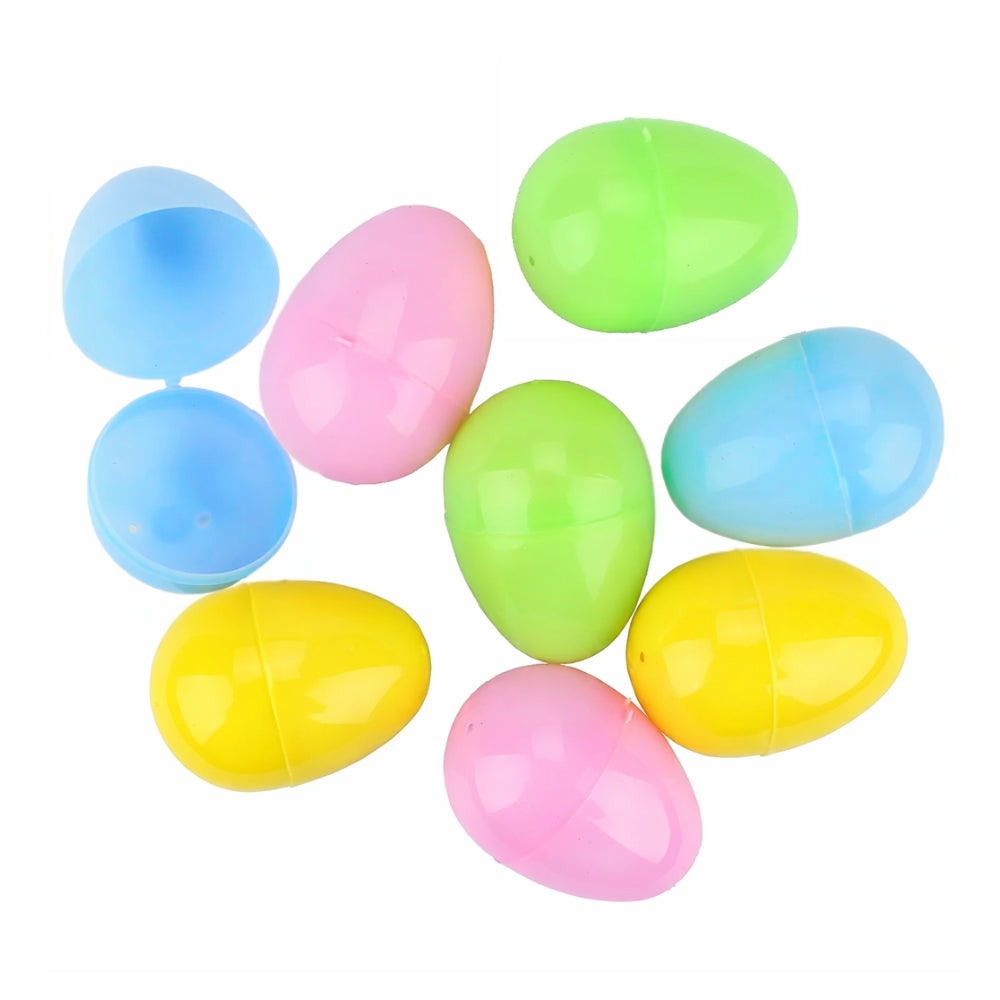 Plastic Fillable Eggs 8pk