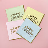 Pastel Party Lunch Napkins 16pk