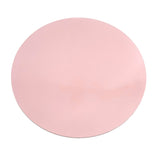 Pastel Pink Round Masonite Board 12in