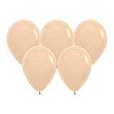 Pastel Matte Malibu Peach Balloons - 25pk