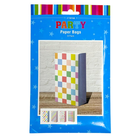 Eco Patterned Treat Bags 8pk