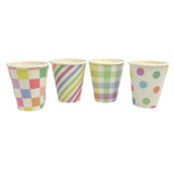 Eco Patterned Cups 8pk