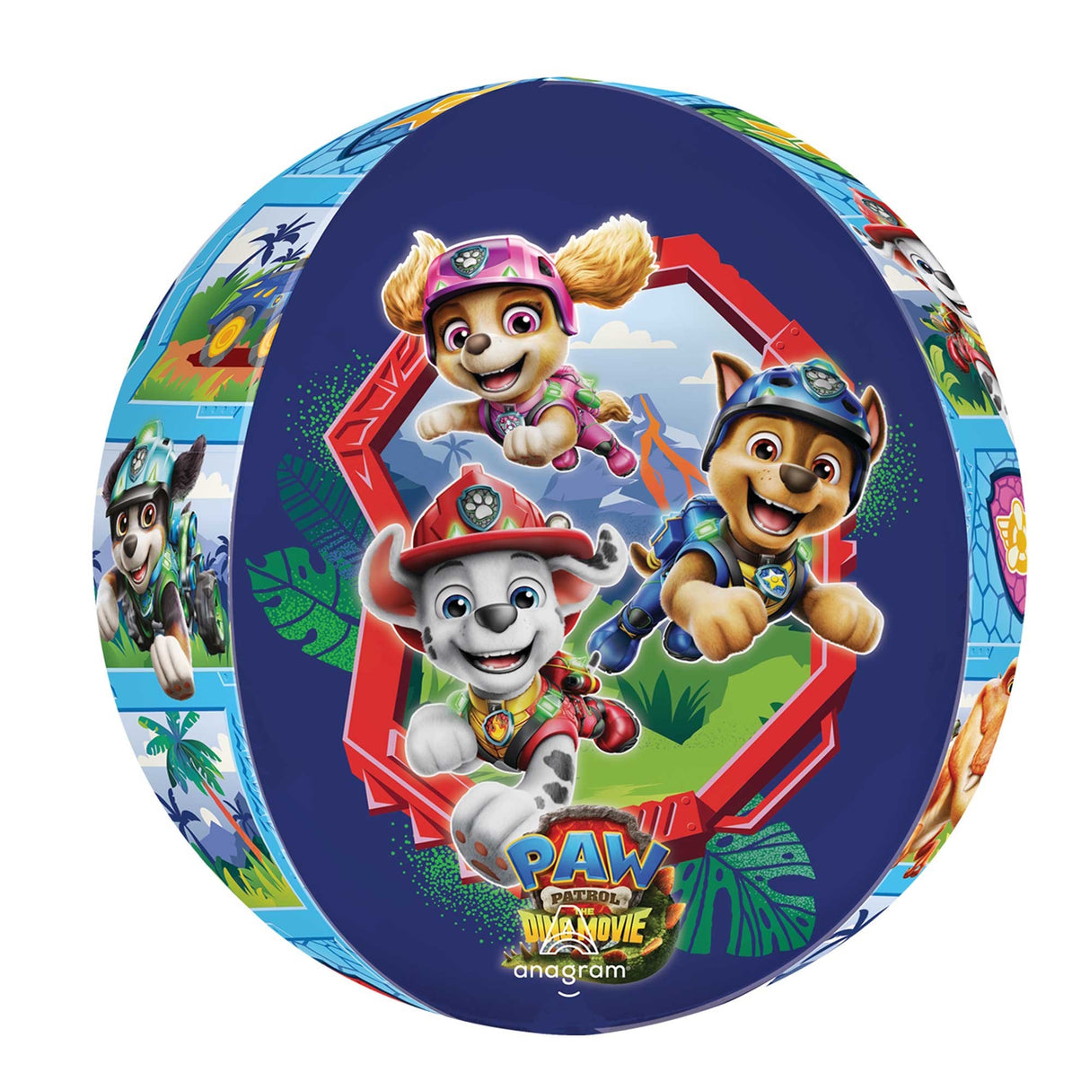 Paw Patrol The Dino Movie Orbz Balloon
