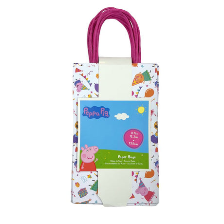 Peppa Pig Paper Treat Bags 8pk