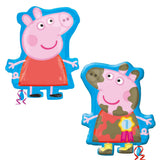 Peppa Pig Muddy Puddles SuperShape Balloon (2-Sided Design)