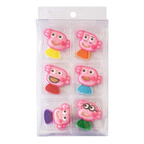 Sugar Icing Decorations 6pk - Peppa Pig
