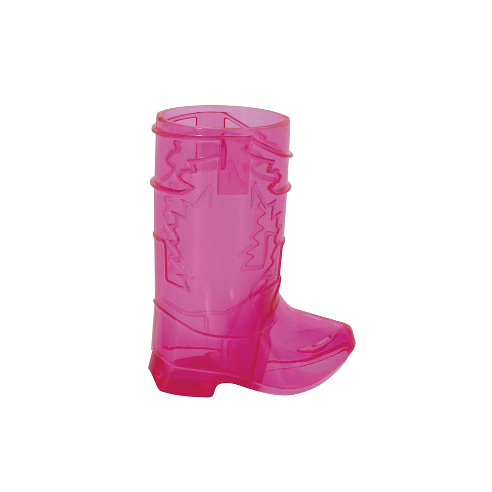 Pink Boot Shaped Shot Glasses 4pk