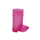 Pink Boot Shaped Shot Glasses 4pk
