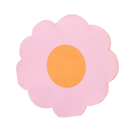 Flower Shaped Napkins 16pk