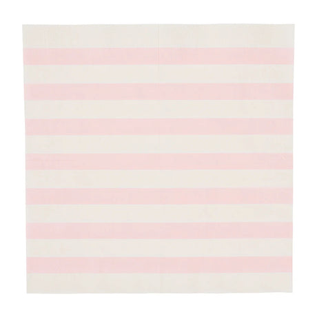 Annabel Trends Pink Stripe Lunch Napkins 20pk