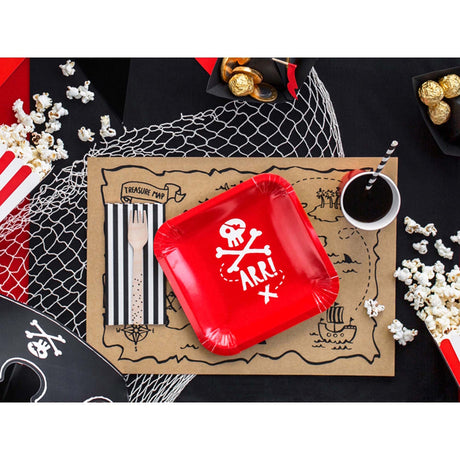 Pirate Party Plates 6pk