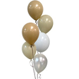 Plain Balloon Mix - Teddy Bear