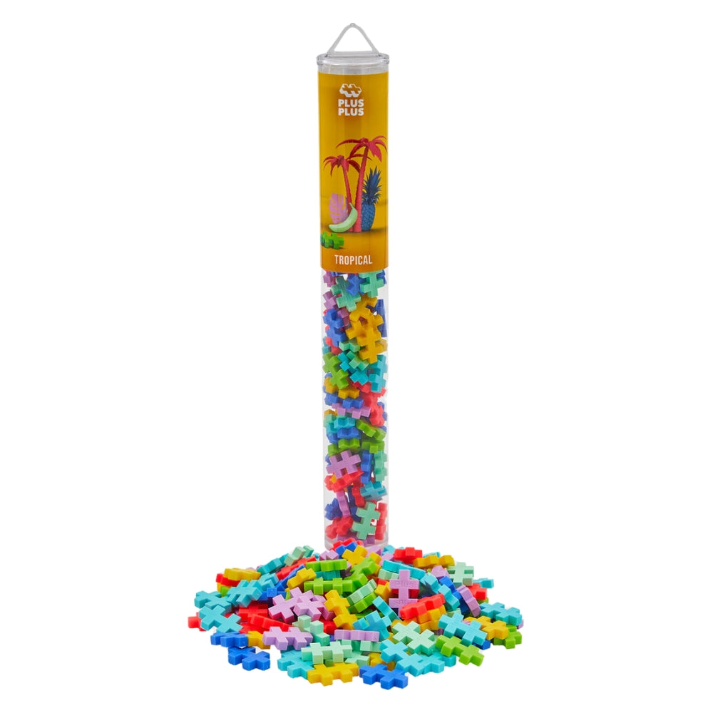 Plus-Plus 100pc Tube - Tropical
