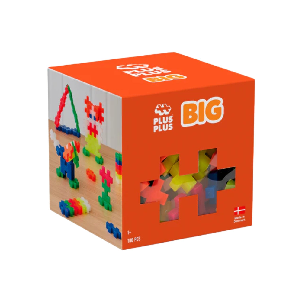 Plus-Plus Big 100pc - Neon