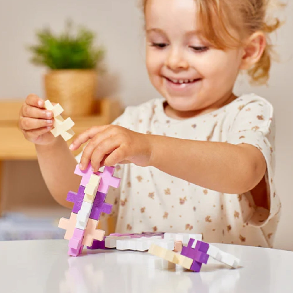 Plus Plus Big 15pc Tube - Bloom