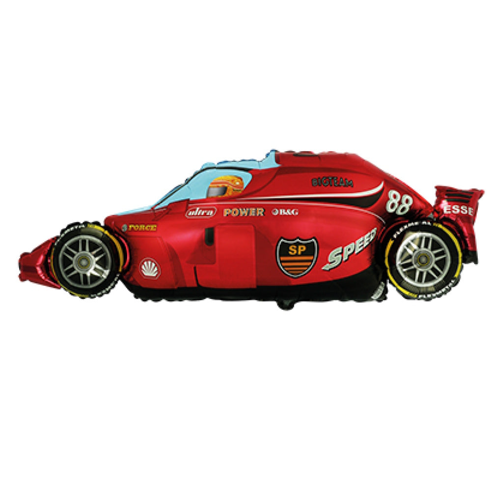 Racing Car SuperShape Foil Balloon