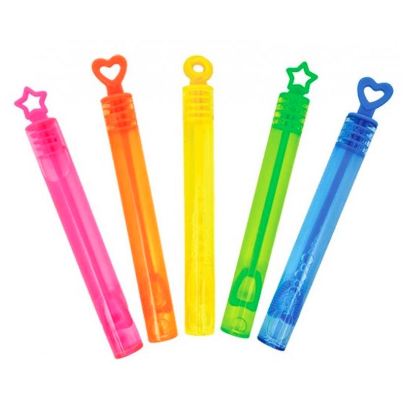 Rainbow Bubble Wands 5pk