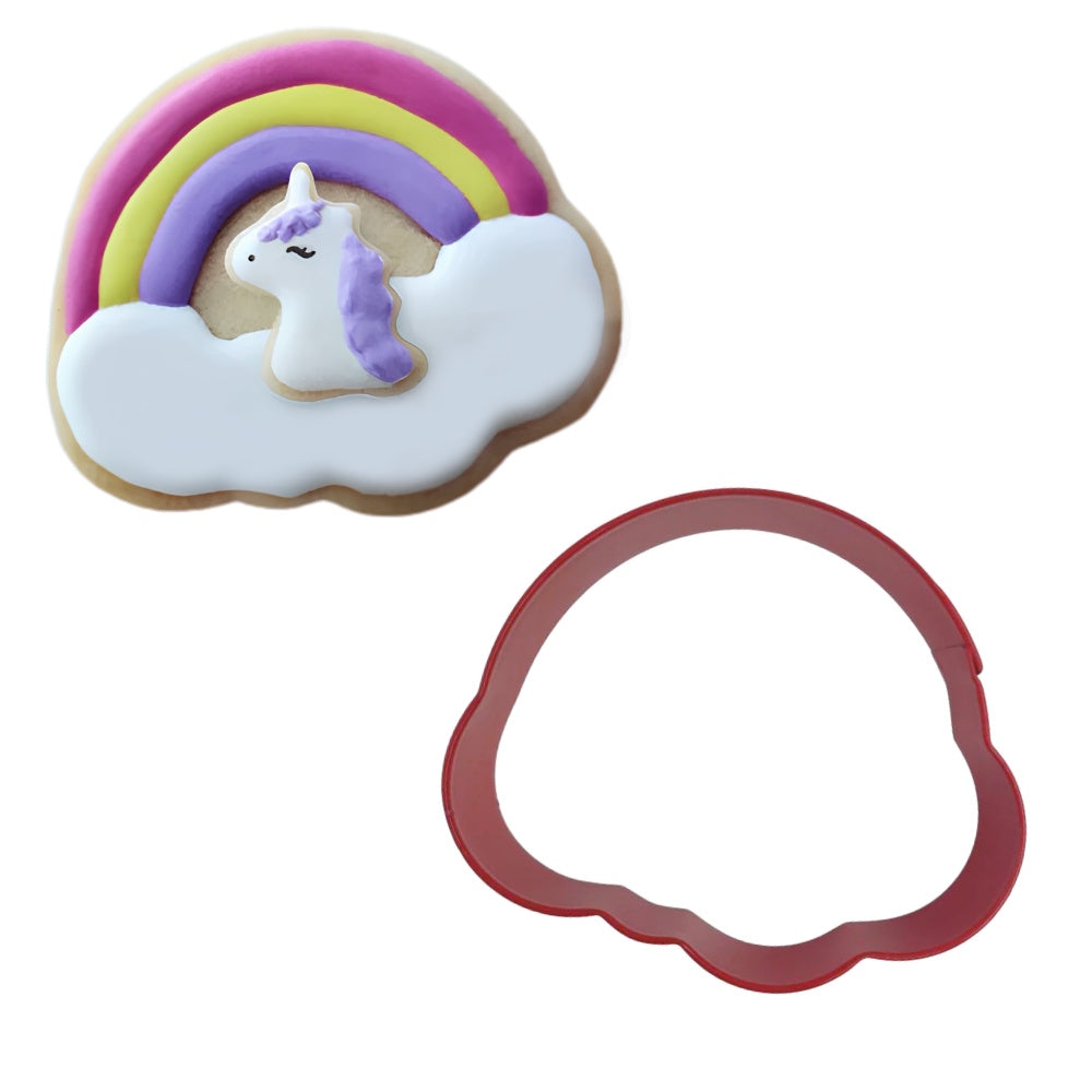 Rainbow & Clouds Cookie Cutter