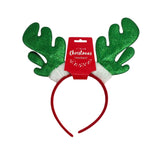 Glitter Reindeer Antler Headband (Assorted)