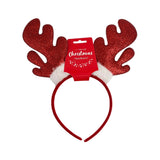 Glitter Reindeer Antler Headband (Assorted)