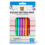 Roller Pattern Pens 6pk