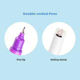 Roller Pattern Pens 6pk