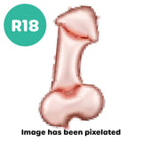 Rose Gold Penis SuperShape Foil Balloon