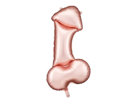 Rose Gold Penis SuperShape Foil Balloon