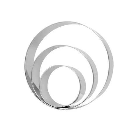 Circle Cookie Cutters Set of 3