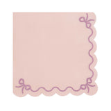 Ruffled Lunch Napkins 12pk - Light Pink