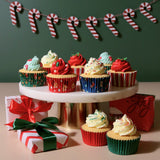 PME Foil-lined Cupcake Cases - Santa Mix 100pk