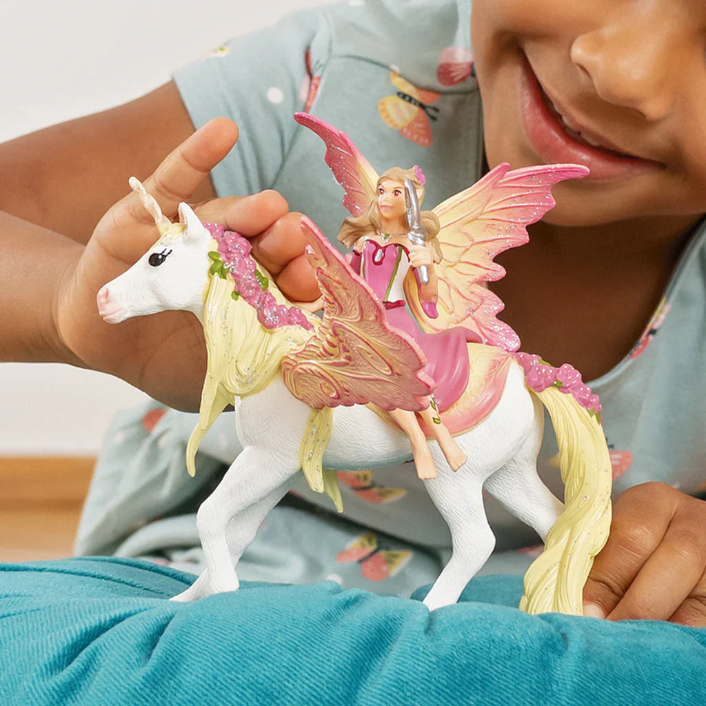 Schleich Fairy Feya & Pegasus Unicorn