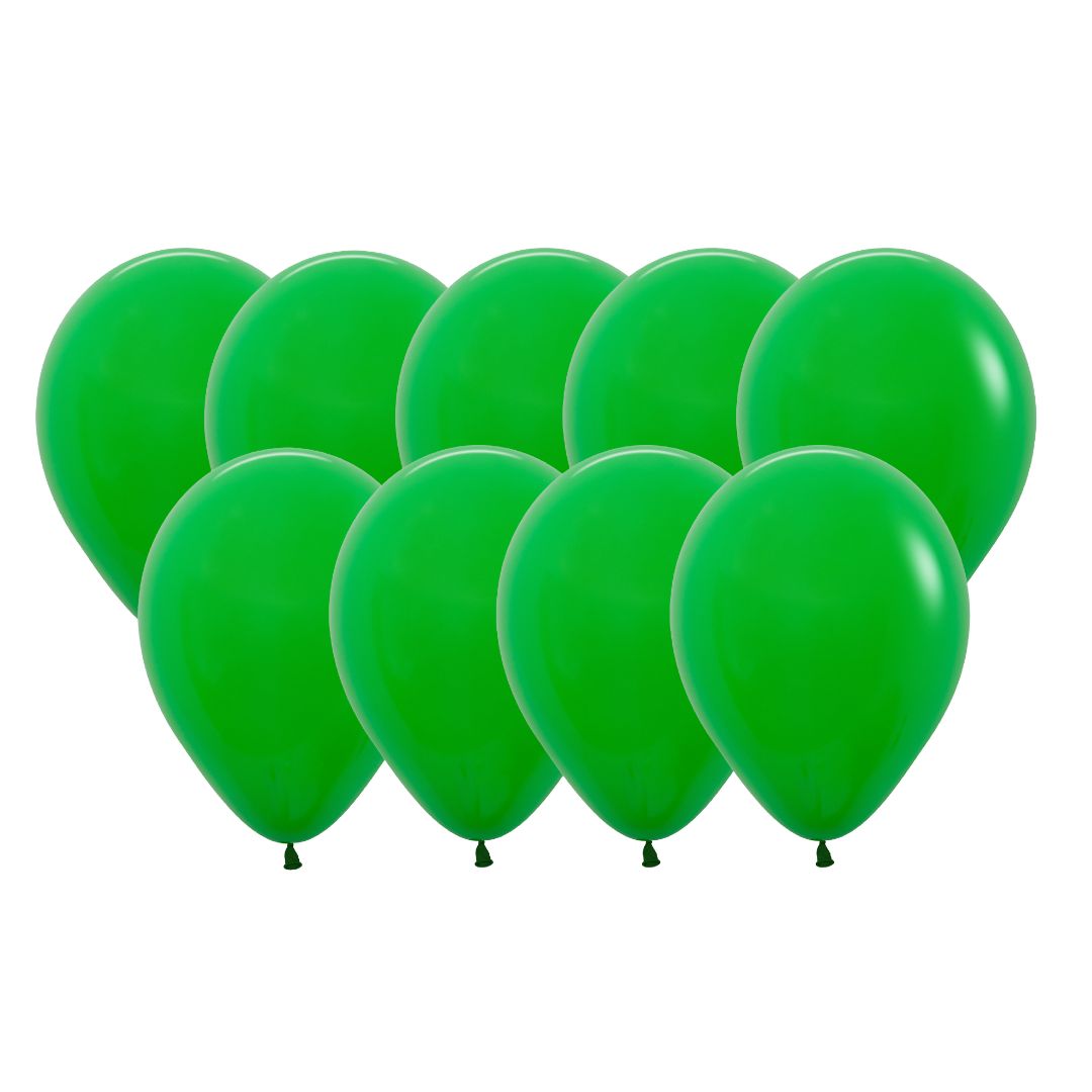 Shamrock Green 12cm Balloons 50pk