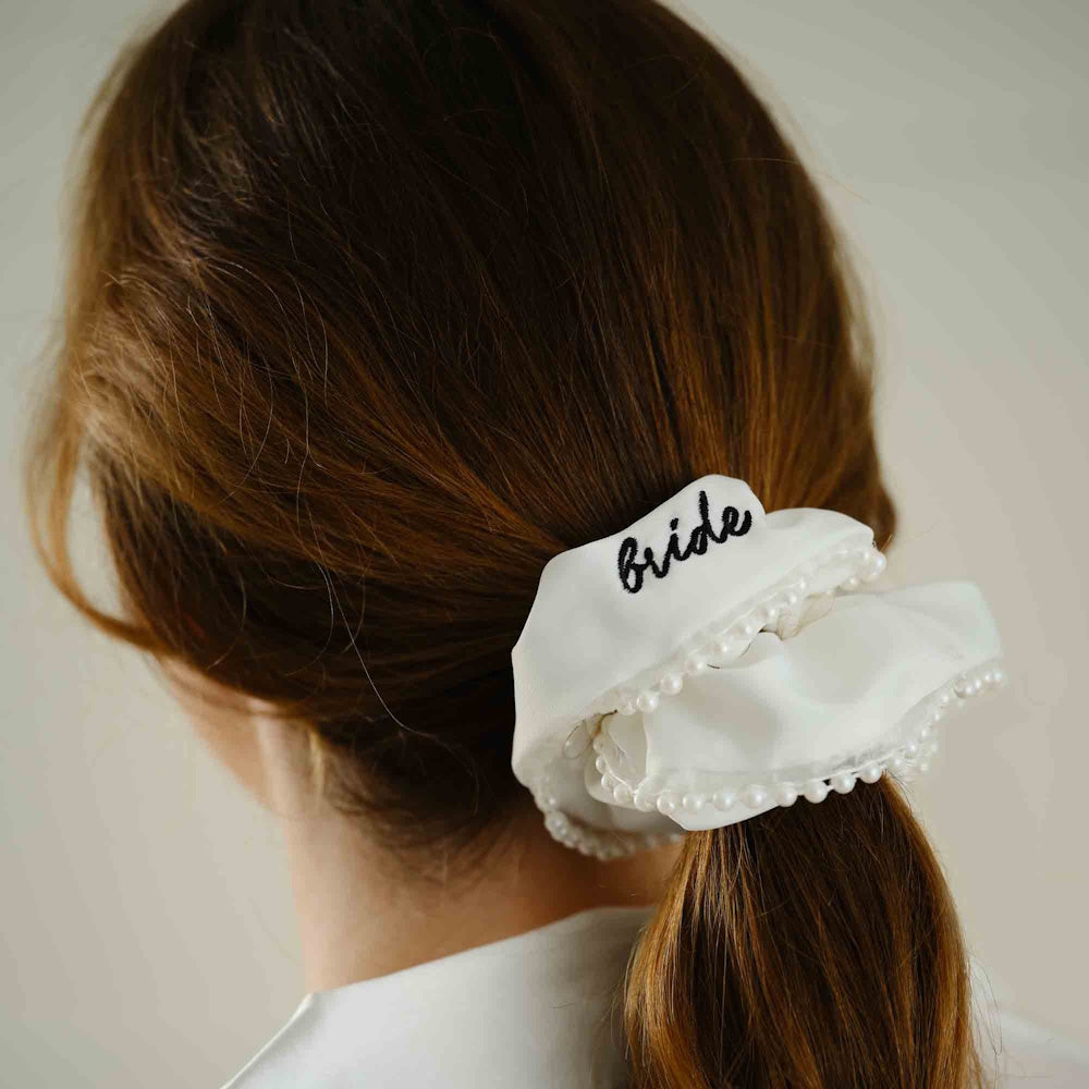 She's Tying the Knot Hair Scrunchie