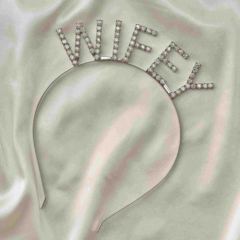 She's Tying the Knot Wifey Headband