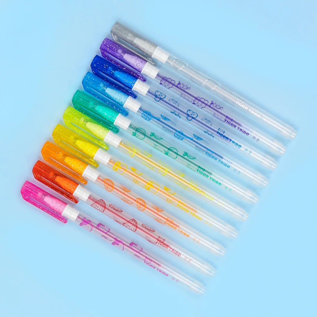 Shimmer Scented Gel Pens 10pk
