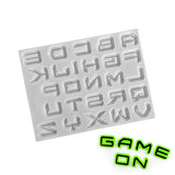 Silicone Mould - Science Upper Case Alphabet