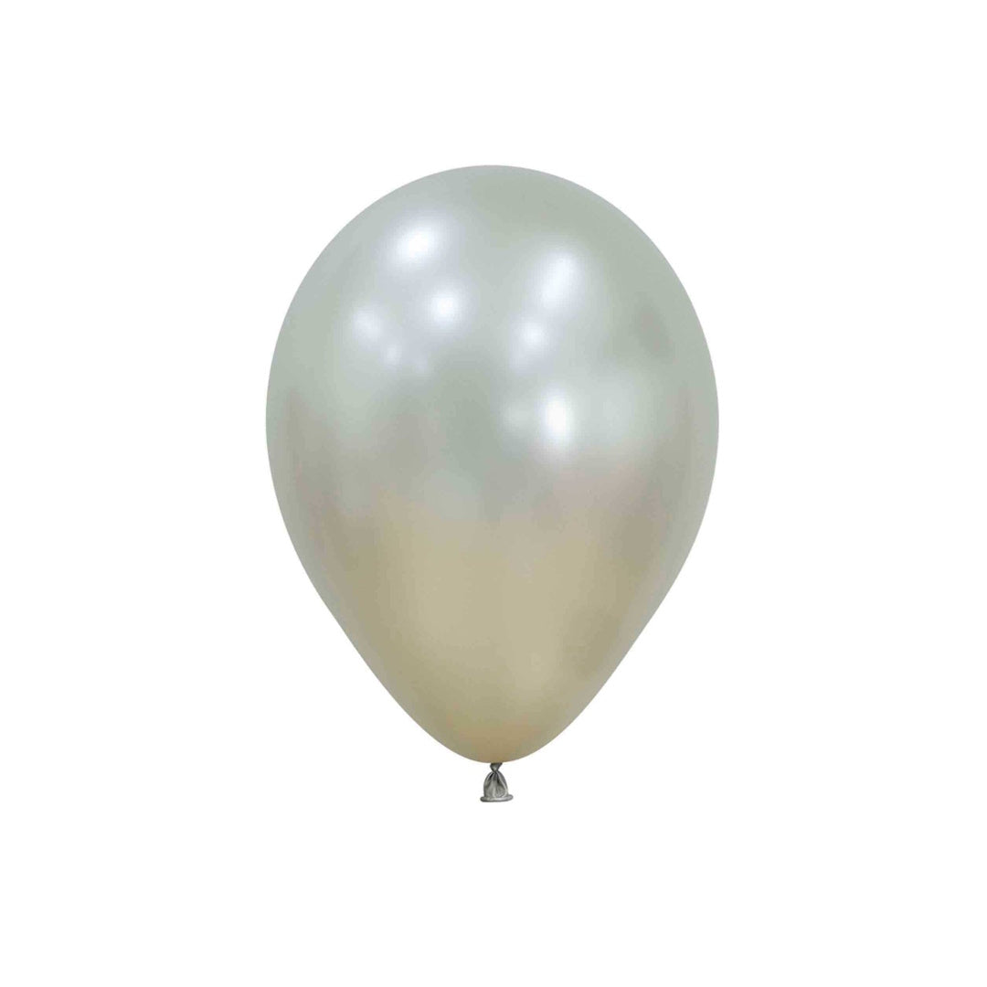 Silk Cream Pearl Balloons 12cm 10pk