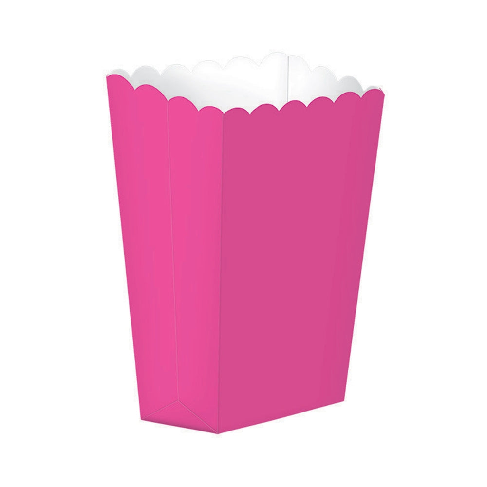 Treat Boxes Small 5pk - Bright Pink