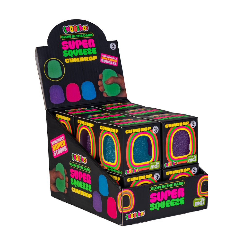 Smoosho’s Super Squeeze Glow-in-the-Dark Gumdrop