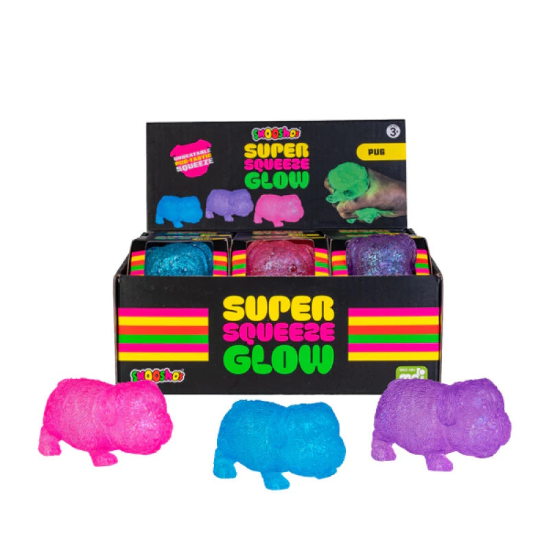 Smoosho’s Super Squeeze Glow-in-the-Dark Pug