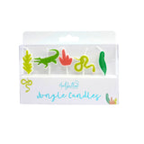 Snappy Birthday Jungle Candles 5pk